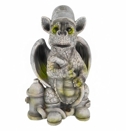 Kremers Schatzkiste Enfant Dragon Pompier Dragon Figure gargouille Figure de Jardin