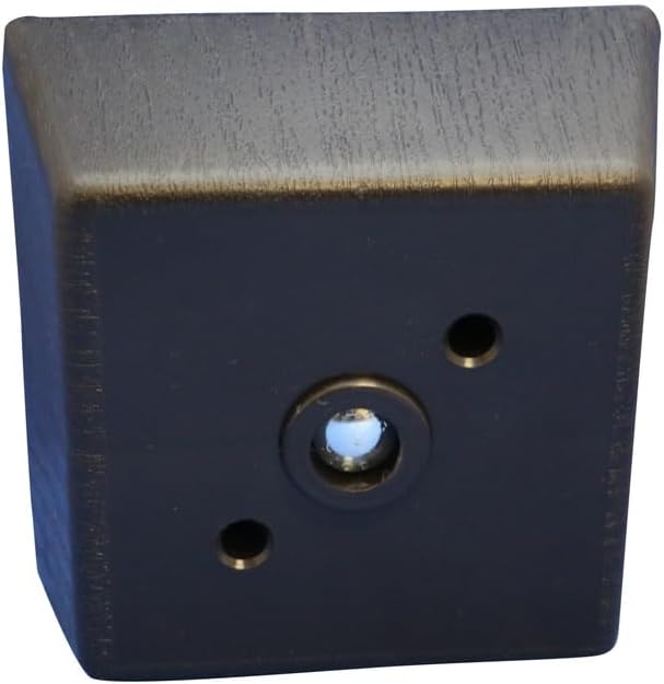 FR Rich Brown Plastic Square 2.5 Inch Leg for Sofas and Recliners, Set of 4