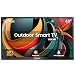 Produktbild SYLVOX 43 Zoll Outdoor TV 1000Nits IP55 Wasserdicht,Smart Android TV 4K UHD. HDR 10 Dolby Audio Fernsehen, Sprachsuche. DTV&ATV,DVB-T/C/T2/S/S2 Google Assistant Built-in,für Terrasse Teilweise Sonne
