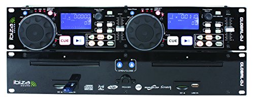 Preisvergleich Produktbild Ibiza Global-DJ CD-Player, Schwarz