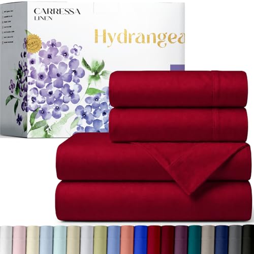 Carressa Linen Full Size Sheets