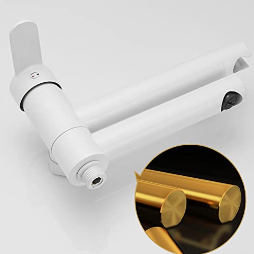 Ensemble de robinet de baignoire blanc pour un bain relaxant de style spa - 8