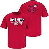 Anti-Lane Shirt T-Shirt for Ole Miss College Fans (SM-5XL) (Red Short Sleeve, Medium)