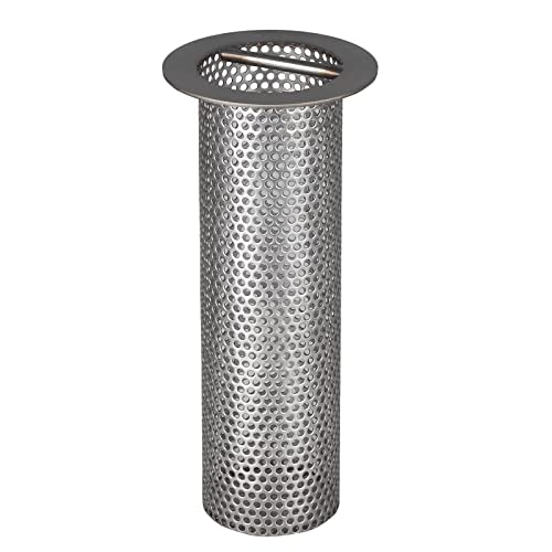Colador comercial para desagüe de piso 3 pulgadas acero inox