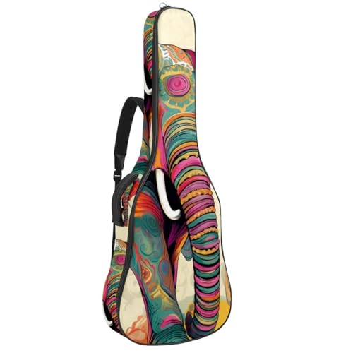 JRHEJTFZ Housse pour guitare acoustique de 1,9 cm d’épaisseur – Imperméable – Durable et élégant – Motif éléphant, Multicolore 4., 42.9×16.9×4.7 in, Motif imprimé tendance - Les Beatles, Paul McCartney, John Lennon, RIngo Starr, George Harrison JRHEJTFZ Housse pour guitare acoustique de 1,9 cm d'épaisseur - Imperméable - Durable et élégant - Motif éléphant, Multicolore 4., 42.9x16.9x4.7 in, Motif imprimé tendance