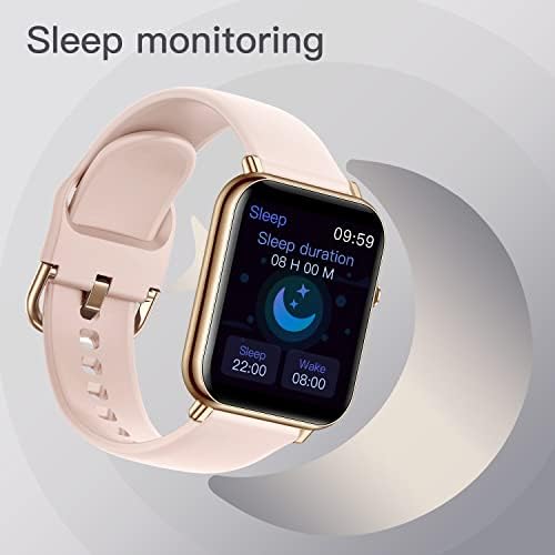 ASWEE Smart Watch, Fitness Tracker with 24/7 Heart Rate, Blood Oxygen, Sleep Monitor, 1.69" Touch Screen IP68 Waterproof Smartwatch, Step Counter Watch for Kids Women Men for iOS Android