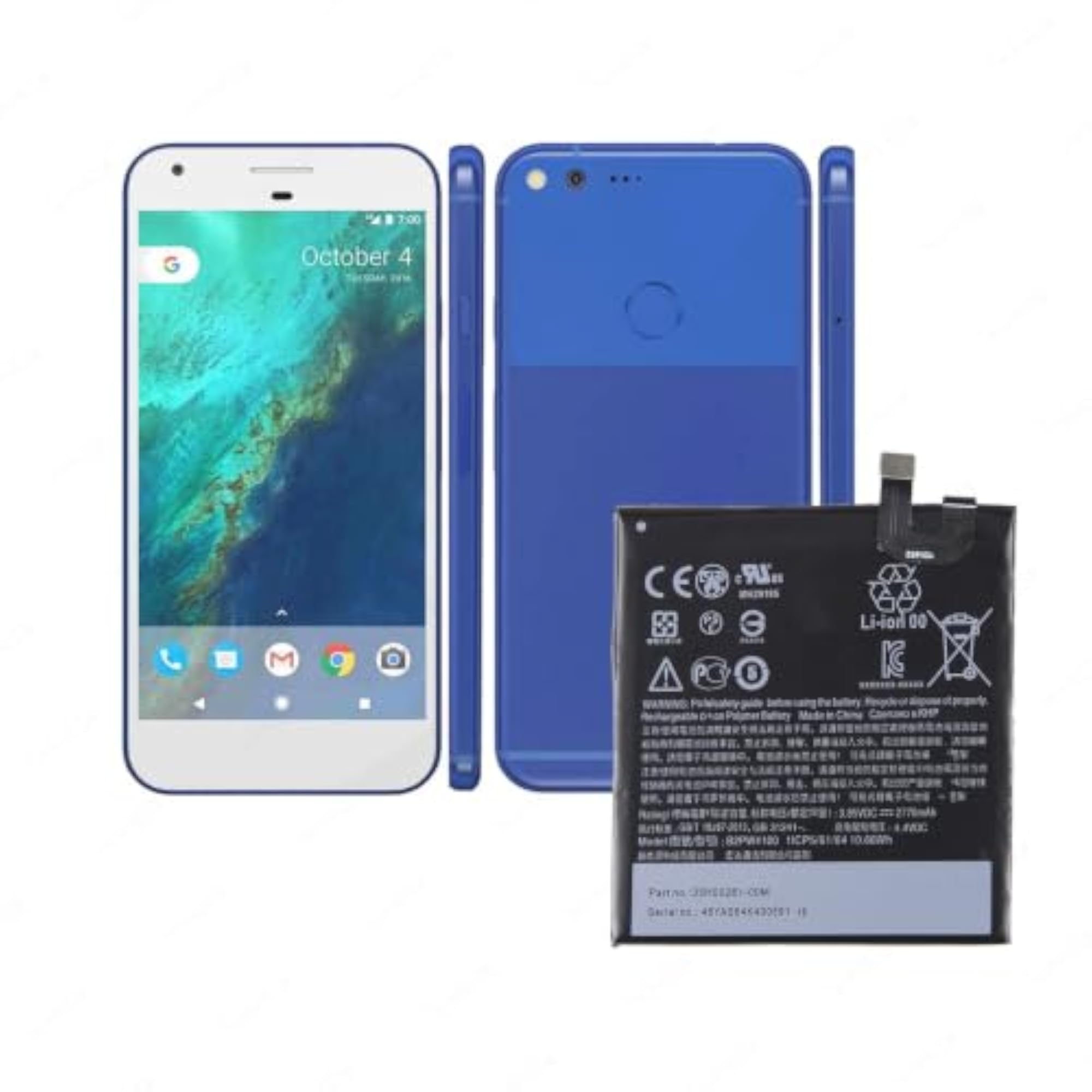 BATTARY for G00GLE Pixel (1ST GEN) - 2770MAH