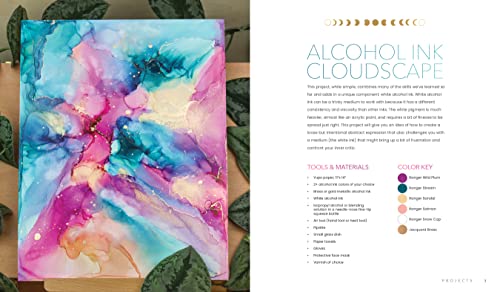 Find Your Flow: A Beginner's Guide to Unlocking Creativity through Intuitive Fluid Art with Alcohol Ink & More (Art from the Heart, 1) - Image 2