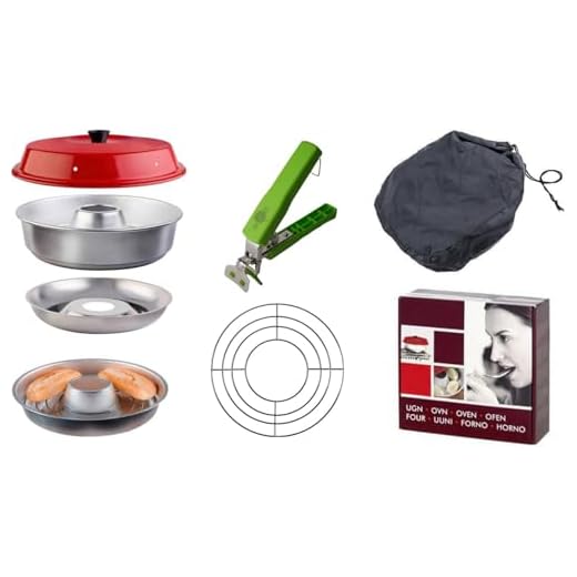 Sun and Ice Omnia Spar-Set Backofen Premium Edition Plus Aufbackgitter, Minofen, Camping