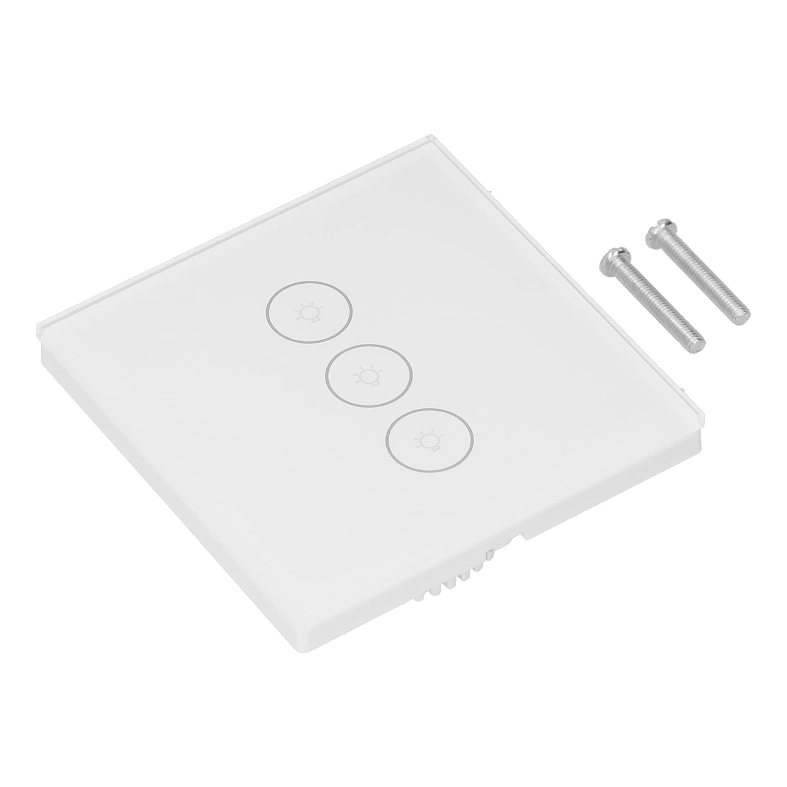 Interruptor de Luz WiFi, Control Táctil de Panel de Vidrio