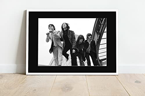 Le cadeau des Beatles – L’impression des Beatles – Le single des Beatles Hey Jude – Cadre de galerie | A2 (59.4×41.9cm… - Les Beatles, Paul McCartney, John Lennon, RIngo Starr, George Harrison Le cadeau des Beatles - L'impression des Beatles - Le single des Beatles Hey Jude - Cadre de galerie | A2 (59.4x41.9cm… – Image 3