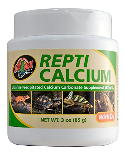 Repti Calcium with D3 (3oz) - Includes Attached DBDPet Pro-Tip Guide