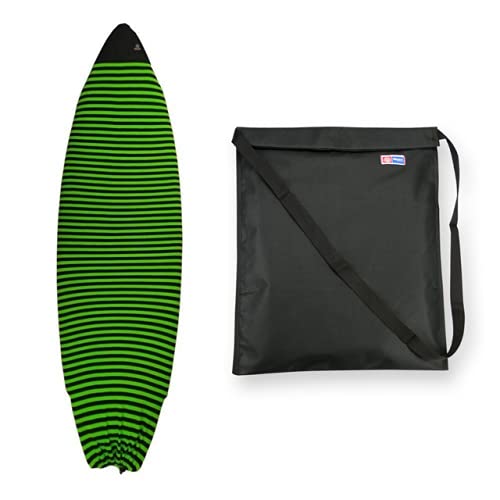 Saco Bolsa Roupa Molhada Wetsuit + Capa Toalha Fun 7'0-7'4 - Verde - Maori Extreme