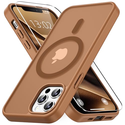 Coque de protection magnétique iPhone 12 antichoc fine et mate