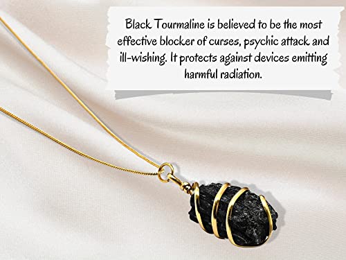 Amazing Gemstone Raw Crystal Necklace for Women - Premium Raw Healing Crystals for Gifts for Mom, Mothers, Teen Girls and Girlfriend2