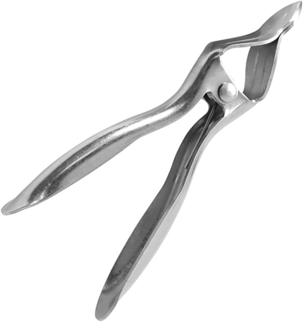 Sosoport 2pcs Stainless Steel Opener Tool Easy Use Fruit Shell Opener Compact Design for Kitchen Use for Effortless Enjoyment