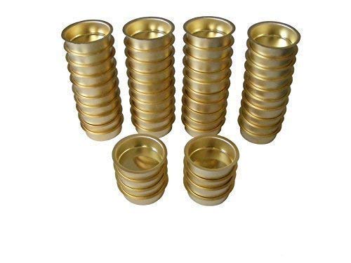 Beccucci per candele a colonna, 50 mm, 48 pezzi