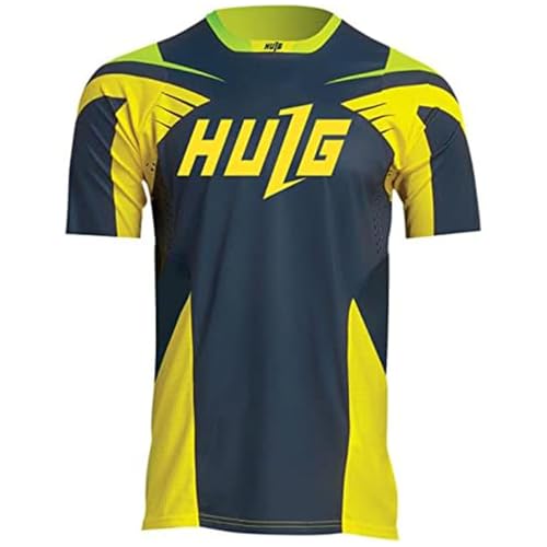Herren Radtrikot, Fahrradtrikot Kurzarm,Fahrrad Shirt Fahrradbekleidung Radshirt Für Männer, Atmungsaktive Cycling Jersey Schnell Trocknen Radsport Bekleidung (Color-02,4XL)