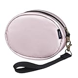 Fintie Case for Beats Solo 2 / Solo 3 Headphones - Premium Vegan Leather Protective Cover Portable Travel Bag for Beats Solo2, Solo3, Solo HD Wireless Bluetooth Headset, Pink