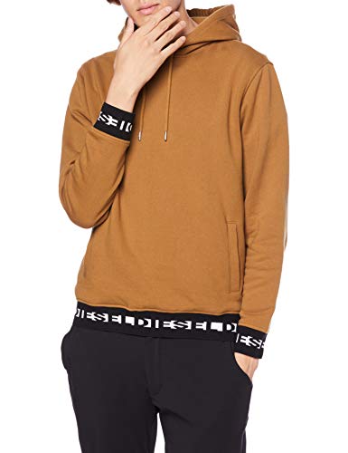 Diesel Men's UMLT-Brandon Sweat-Shirt, Butternut, L