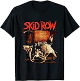 Rare Vintage Skid Row Slave to The Grind '91 Men Tee,T-Shirt Black M