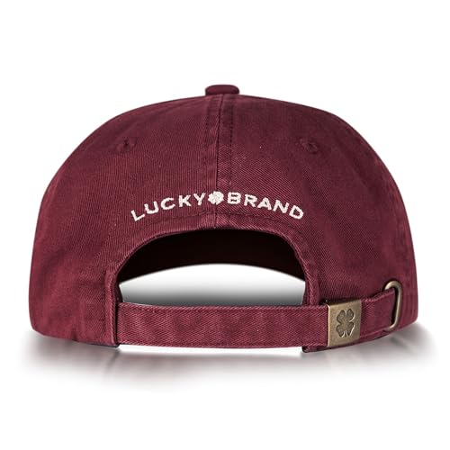 Image of Lucky Brand Classic Cotton Adjustable | Dad Hat | Baseball Cap | Golf | Fishing | Low Profile | 5 Panel Design