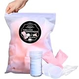 LiveLaif® - 80 Toallitas Comprimidas en pastillas + Dispensador | Toallas...