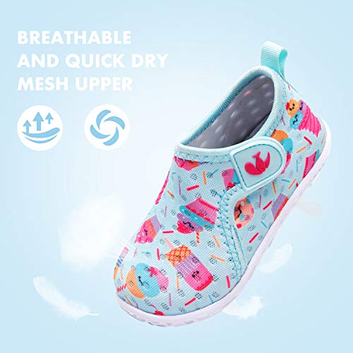 Image of FEETCITY Baby Boys Girls Water Sport Shoes Barefoot Kids Aqua Socks Quick-Dry Beach Swim Pool Shoes