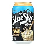 Blue Sky, Soda, Cream Soda, Pack of 4, Size - 6/12 OZ, Quantity - 1 Case4
