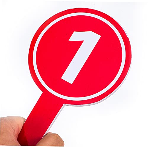 Tableros de puntuación manos HOMSFOU 10 piezas rojo miniatura 3