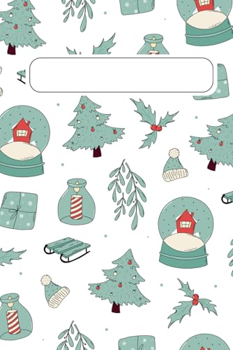 Quaderno di Natale Elegante: Bullet Journal A5 Puntinato per Appunti, Pianificazione Regali e Diario