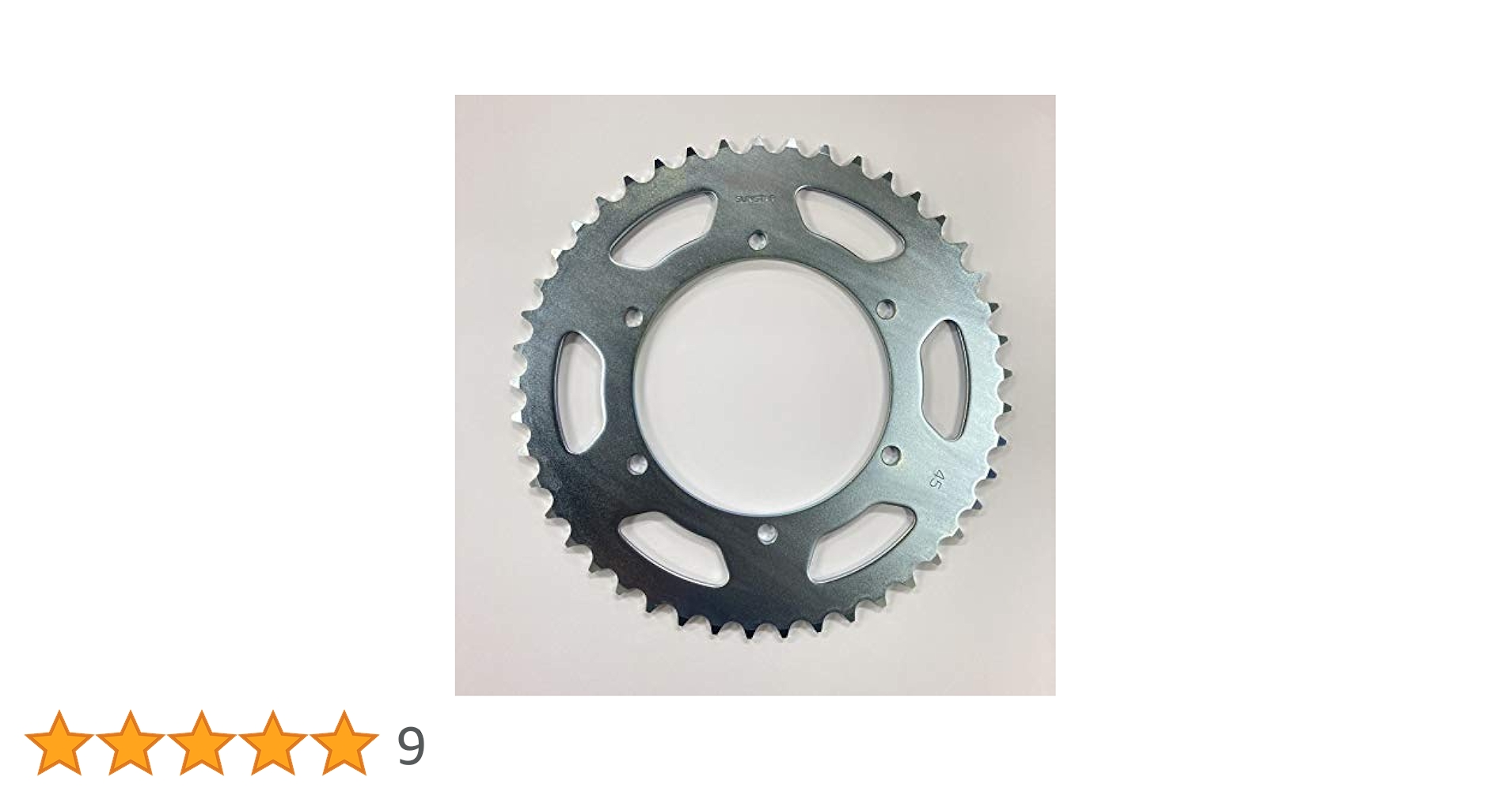 SUNSTAR スプロケット JKR-102-45 520 SUNSTAR サンスター リア スプロケット 520-45T JKR-102-45