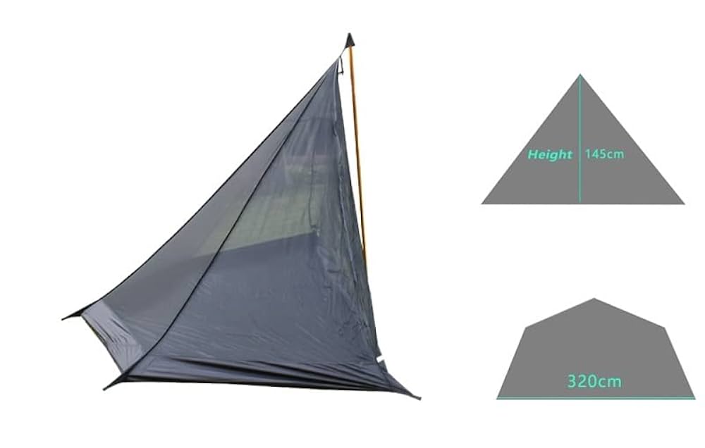 Amazon | DANOAH Aricxi 3-4人ウルトラライトアウトドアキャンプ