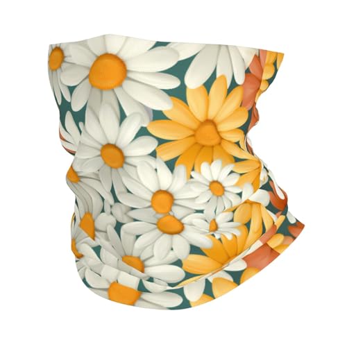 Colorful daisies Picture Multifunctional sports headscarf Headband, face mask, wristband - Main Image