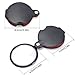 Pocket Magnifying Glass, Folding Magnifier Loupe with Protective Case for Reading, Inspection