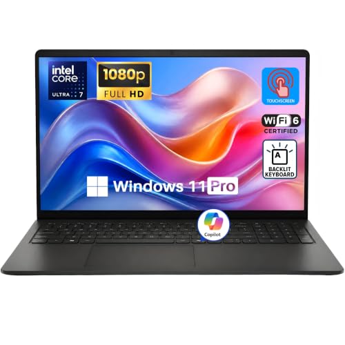 Dell Laptop 2026 Business Laptop Computer, 15.6" FHD Touchscreen, 16 GB RAM