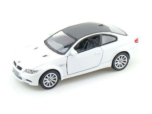 bmw scale model - KiNSMART BMW M3 Coupe 1:36 Scale Model Toy Car (White)