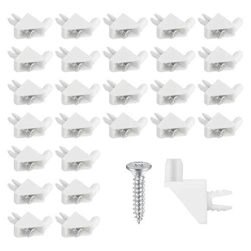100 unidades para soportes de estante IKEA de 5 mm, soporte para estantes, soporte de estante de suelo, soporte de cristal para soporte de suelo IKEA PAX, para soporte de suelo KOMPLEMENT, para pieza