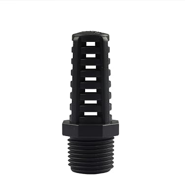 TOMEX 1/2 Inch Threaded Suction/Overflow Strainer, Screen Strainer 1/2 Inch (2 Pack)