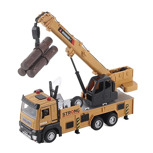 SENECESLI Micro Camión Grúa Modelo de Construcción Vívido Que Mejora la Coordinación Ojo-Mano Juguete Educativo