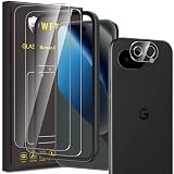 WFTE [2+1-Pezzi Vetro Temperato per Google Pixel 10A 5G Fotocamera Pellicola Protettiva [Durezza 9H][ Anti graffio][Anti-Impronte][Senza Bolle] Pellicola Protettiva per Pixel 10A