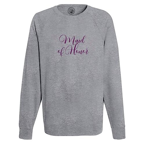 Sweatshirt Calligraphy Homme Maid of Honor idéal pour les préparatifs du grand mariage