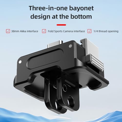 Base de carga vertical para DJI OSMO Pocket 3 con soporte de aluminio 6