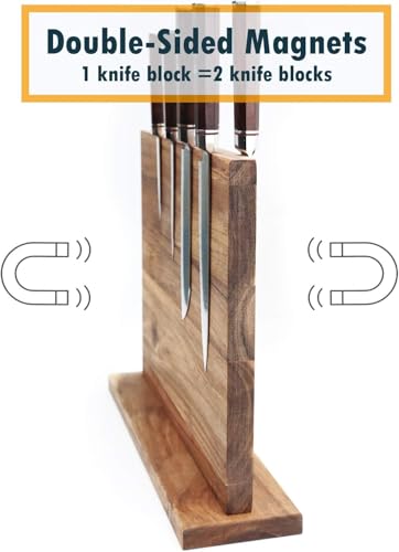 Support magnétique pour couteaux Uniharpa design premium double face