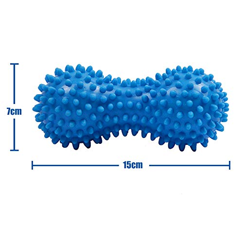 TREXO Palla Massaggiante Doppia 12 Cm – Duoball In Schiuma EPP Per Schiena E Muscoli, Durezza Media - 3