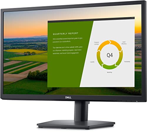 Image of Dell-E2422HS (60.96 cm) FHD Monitor 1920 x 1080 at 60Hz, IPS Panel, Built-in Dual Speaker, Brightness 250 cd /m, Colour 16.7m, Contrast 1000:1, Response Time 5ms (G-to-G)Fast, 3 Year Warranty.