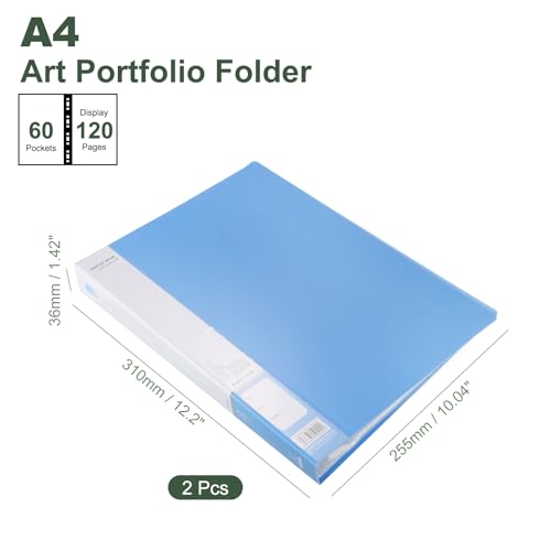Classeurs à pochettes pour organiser vos documents de bureau A4