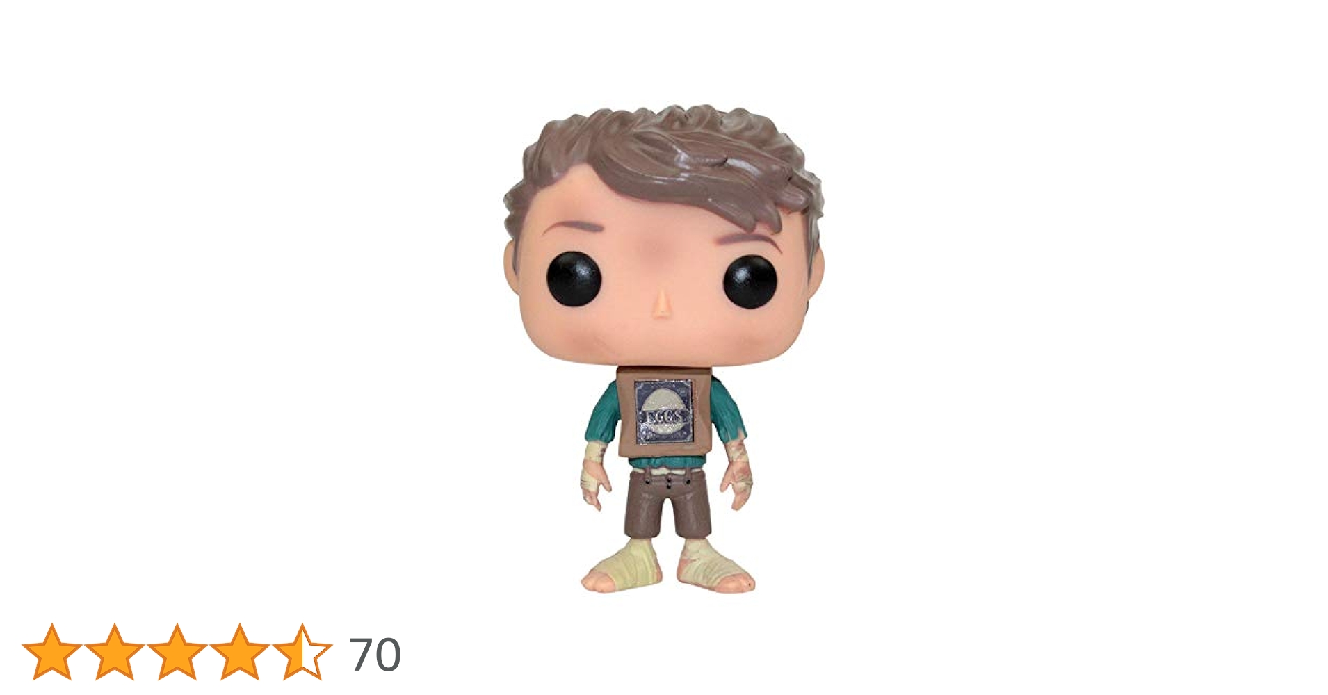(未使用･未開封品)　The Boxtrolls Funko Pop! Movie Eggs Vinyl Figure f4u0baa Funko Pop! The BoxTrolls Eggs #119 VAULTED 2014 Figure No