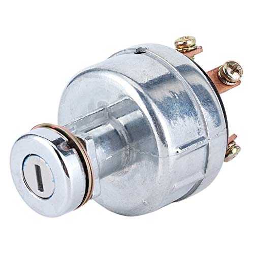 Ignition Switch 6 Terminal Wire Digger Tractor Mower 2 Keys Compatible with Kobelco SK200-3/ SK200-5/ SK120-5
