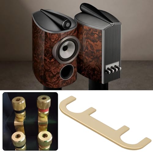2 pares de placas jumper de cobre Bi-Wire miniatura 2
